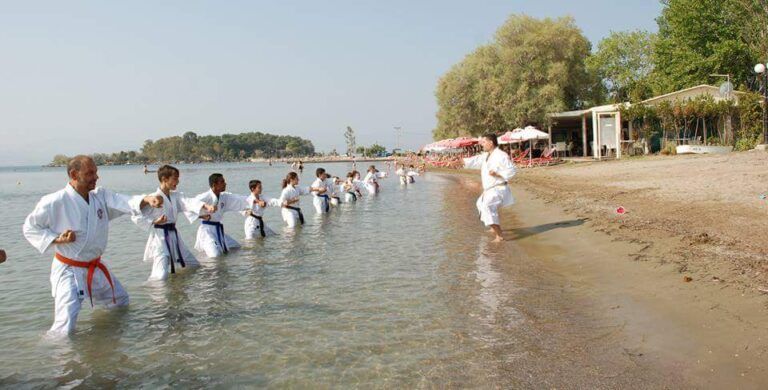 Προπόνηση στην παραλία της Ερέτριας – Άυγουστος 2016