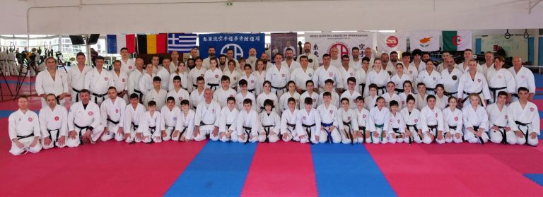 Τεχνικό Σεμινάριο με τον Αρχηγό του Shito-ryu παγκοσμίως, Soke Kenyu Mabuni στην Αθήνα – Φεβρουάριος 2023